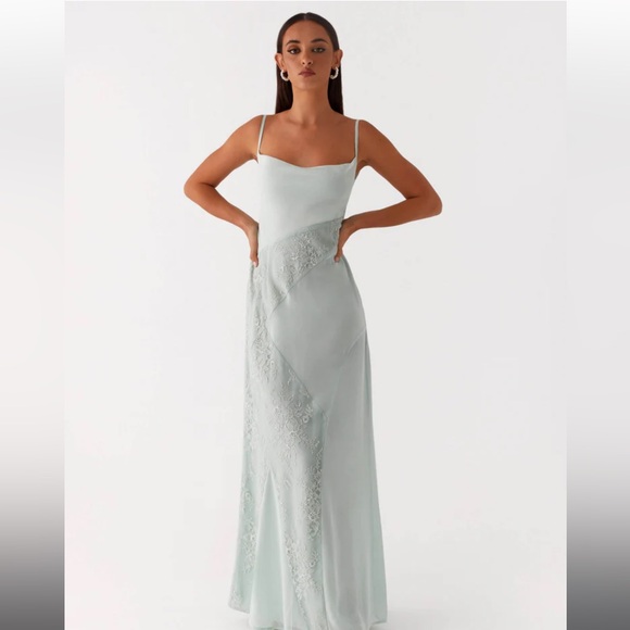 Pepper Mayo Sage Maxi Dress - Picture 2 of 5